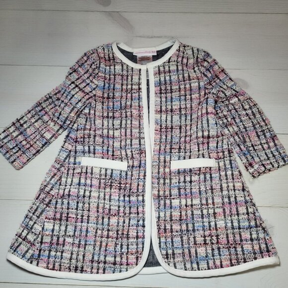 Bonnie Baby Dress Jacket Infant 18M Matching Set Tweed Boucle. Preppy. - Picture 7 of 8
